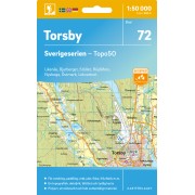 72 Torsby Sverigeserien 1:50 000
